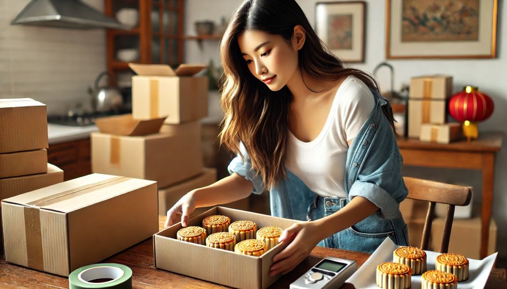 韩国专线，月饼邮寄韩国