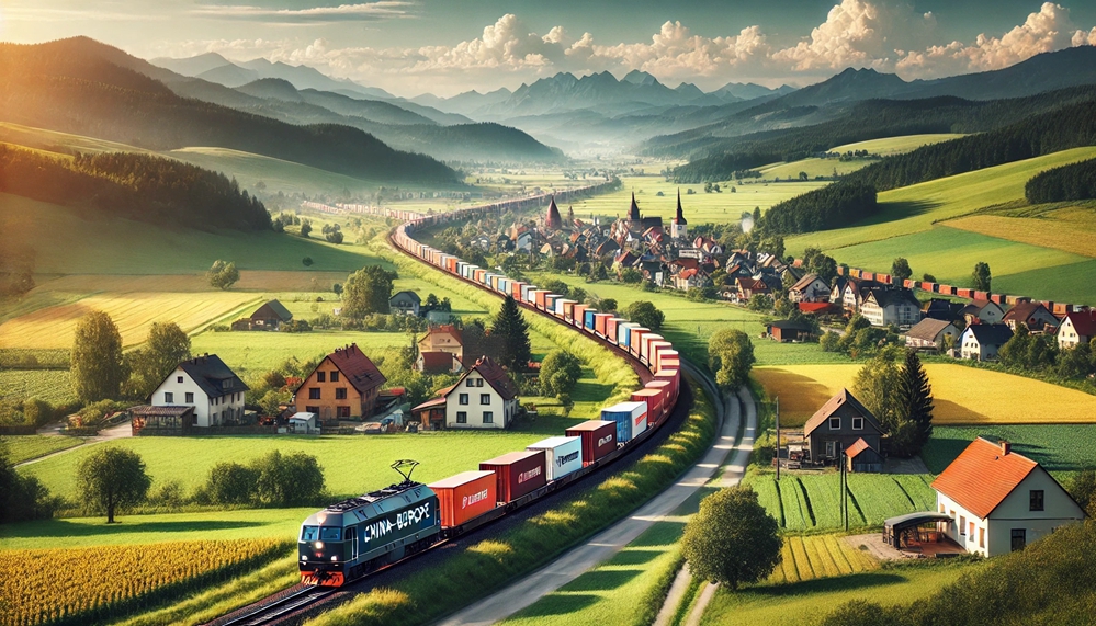 广州国际港2025年首趟中欧班列启程 打造华南地区国际物流新枢纽